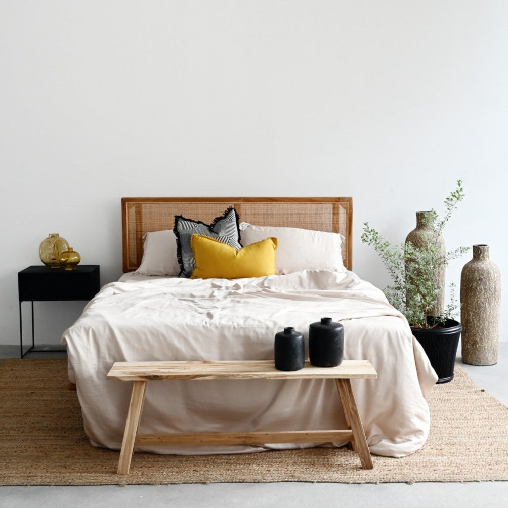 Reclaimed Teak Bench - Natural