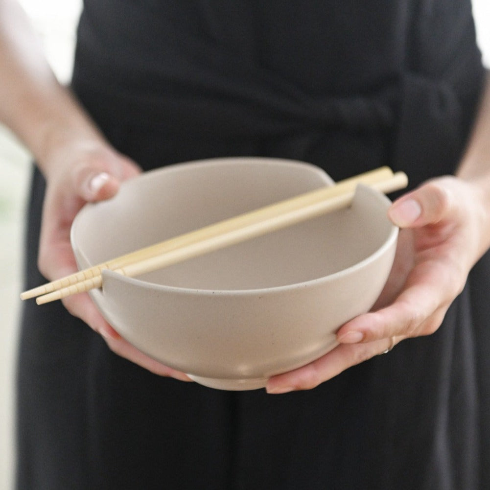 Ikana Stone Bowl With Chopsticks