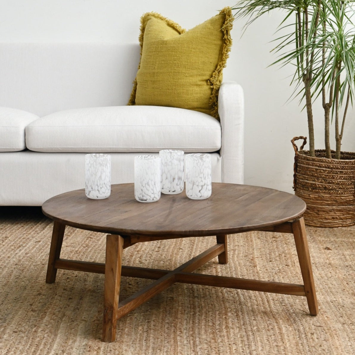 Milou Teak Coffee Table - Natural