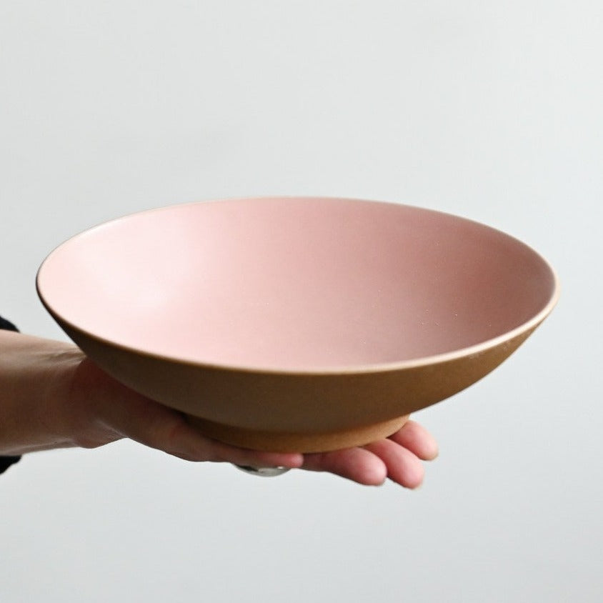 Rose Pink Wide Rim Bowl