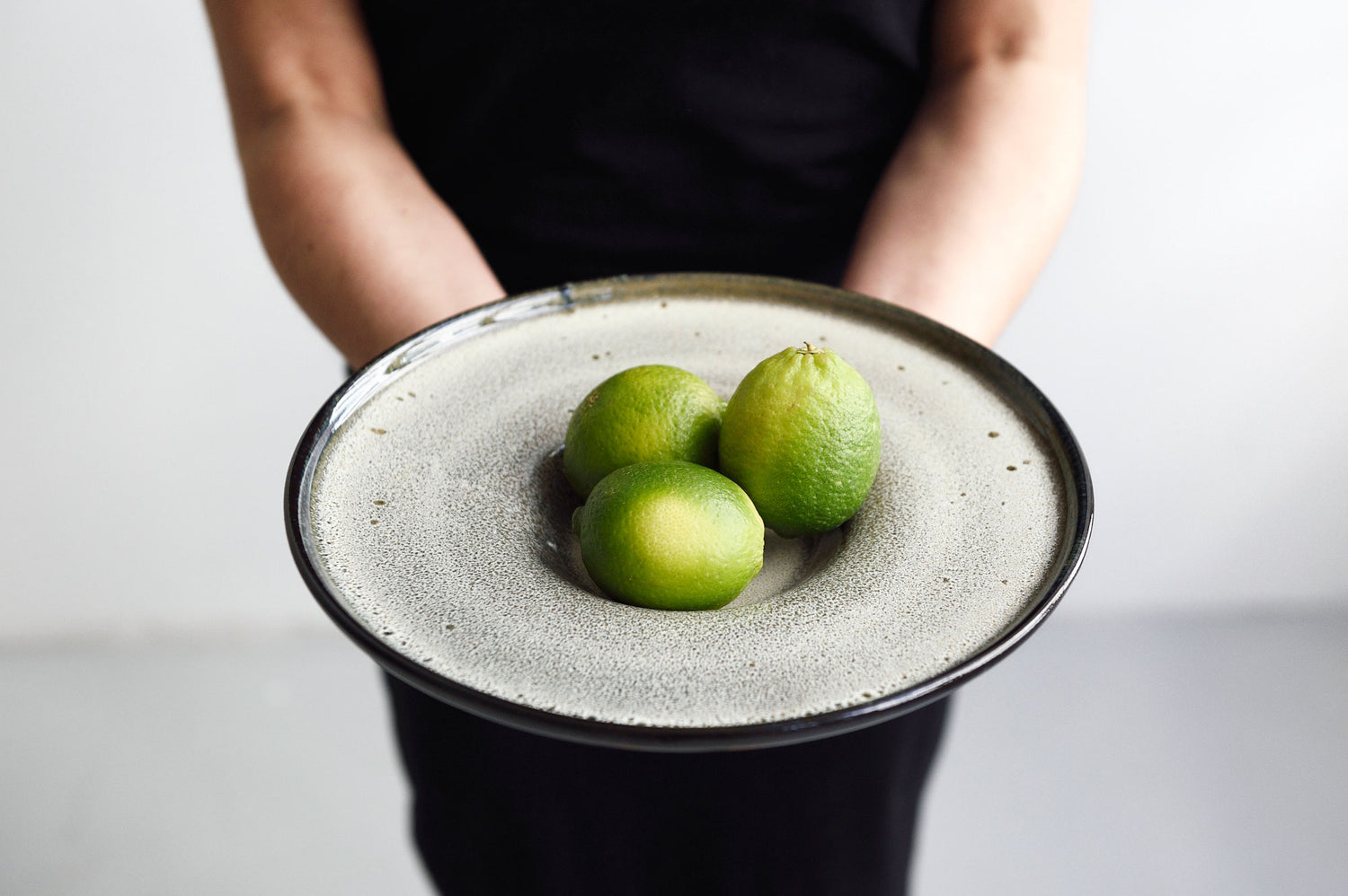 Wide Rim Glossy Pistachio Green Bowl