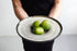 Wide Rim Glossy Pistachio Green Bowl