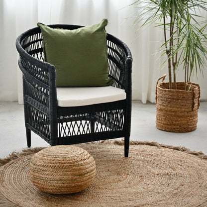 Malawi Arm Chair - Black