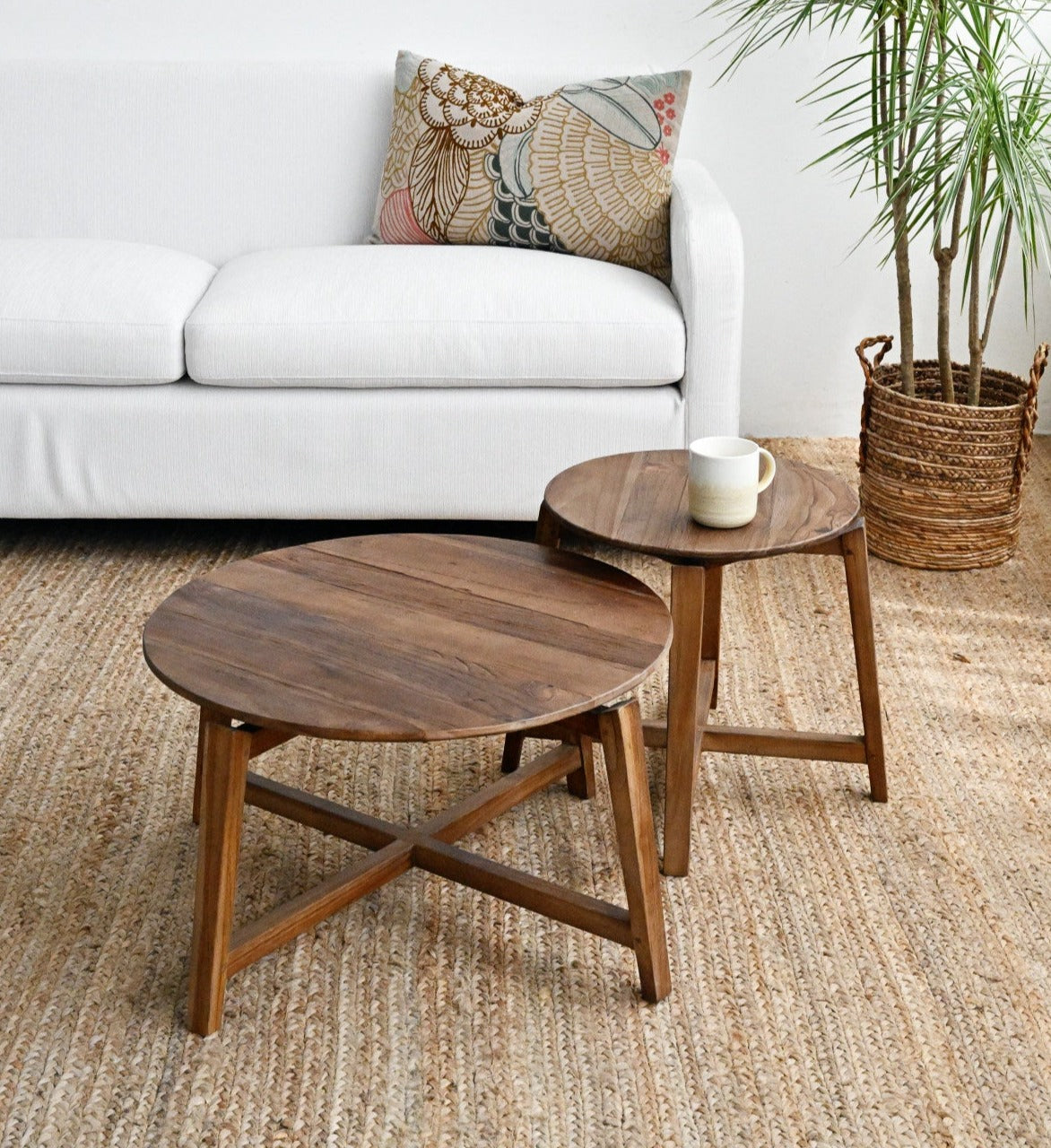 Milou Teak Coffee Table - Natural