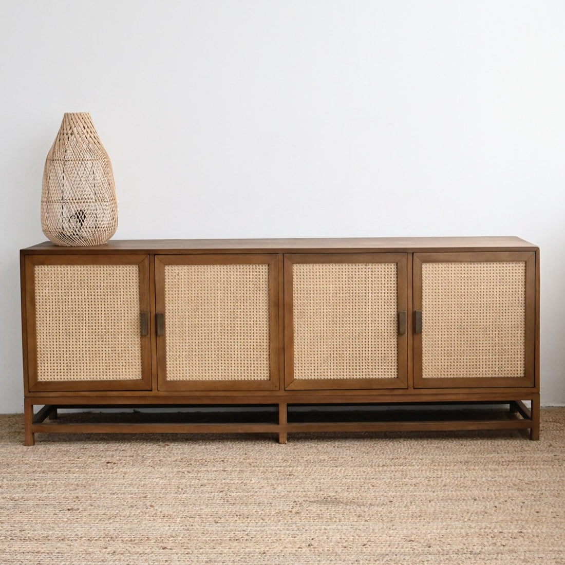 Molly 4 Door Sideboard - Natural