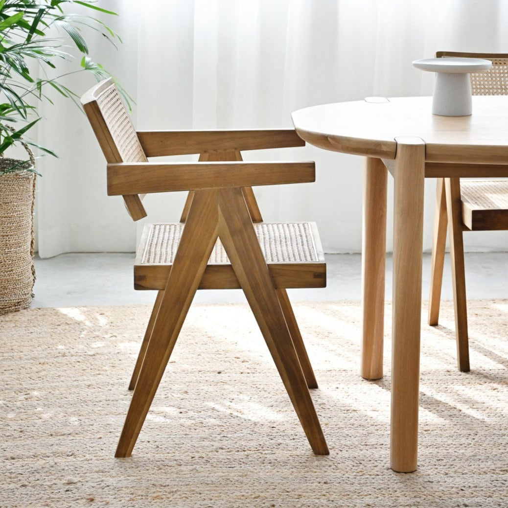 Molly Teak Dining Chair - Natural