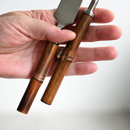Oasis Cake and Knife Server