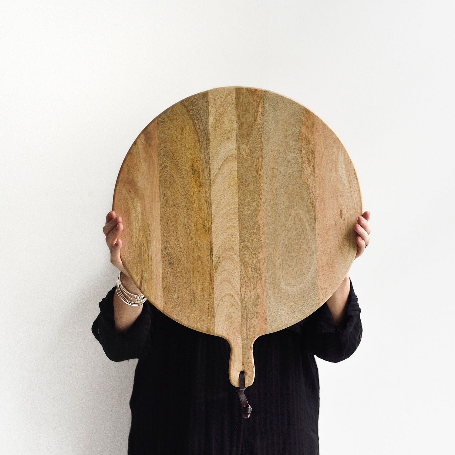 Round Mango Wood Board