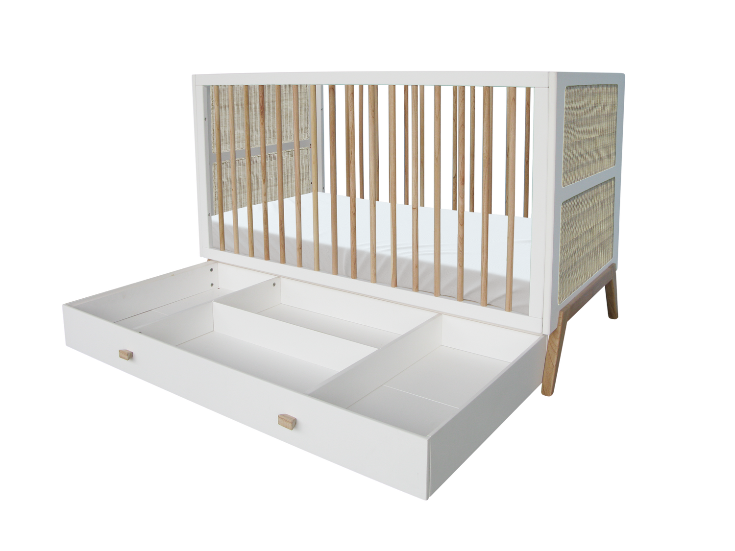 Marelia Baby Bed - White
