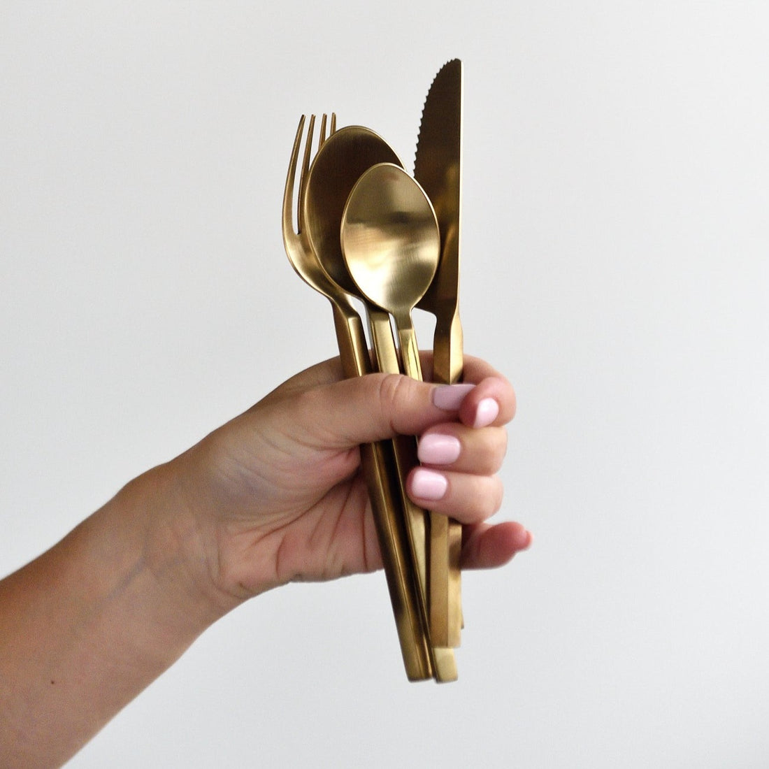 Bangkok Set of Cutlery - Gold