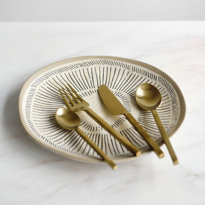 Bangkok Set of Cutlery - Gold