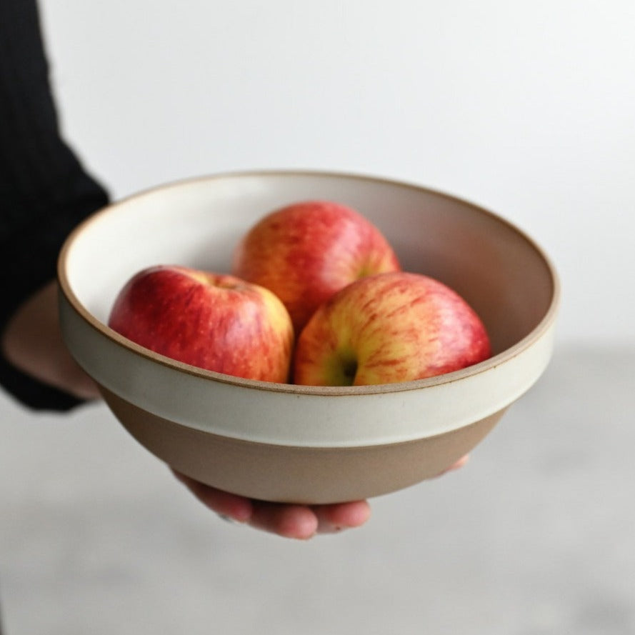 Glossy White Serving Bowl