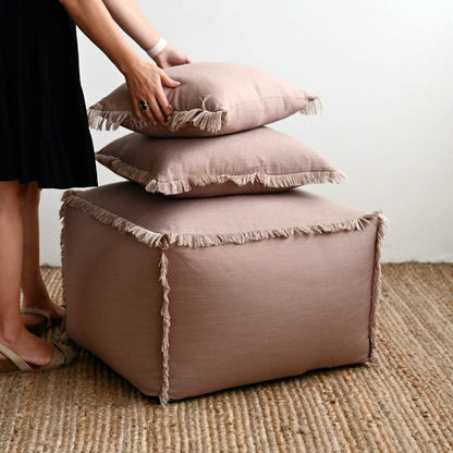 Sahara Fringed Cushion - 40cm x 50cm
