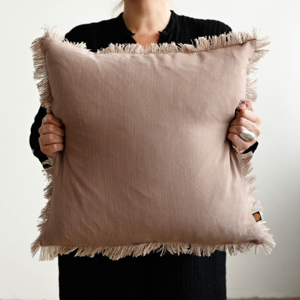Sahara Fringe Cushion - 50cm x 50cm