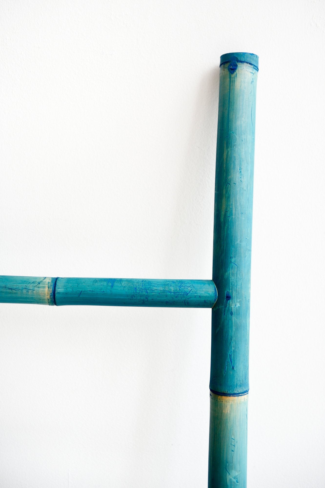 Blue Bamboo Ladder