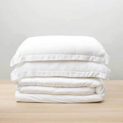 Heveya Bamboo Duvet Sheet Set - White