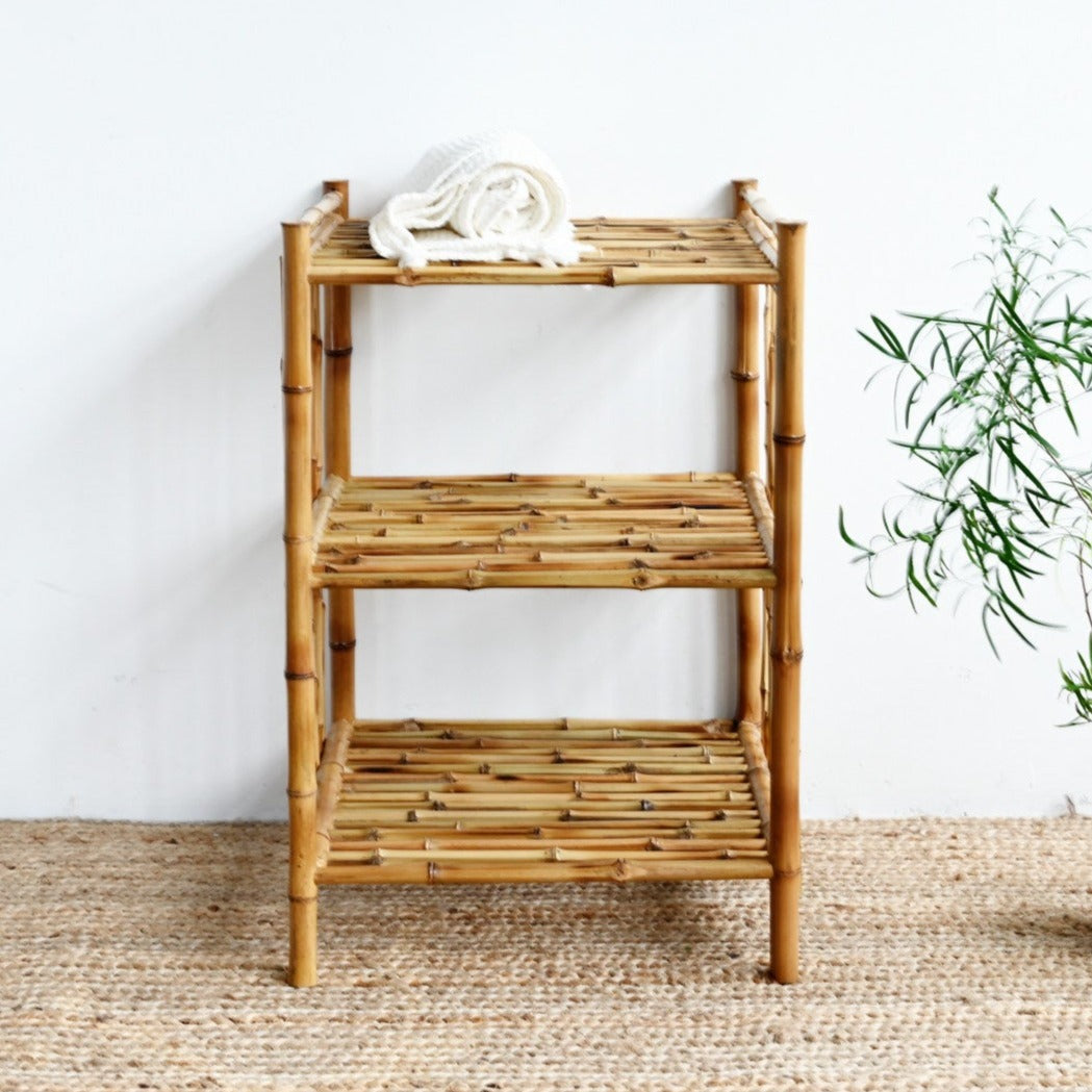 Small Bungalow Bamboo Shelf