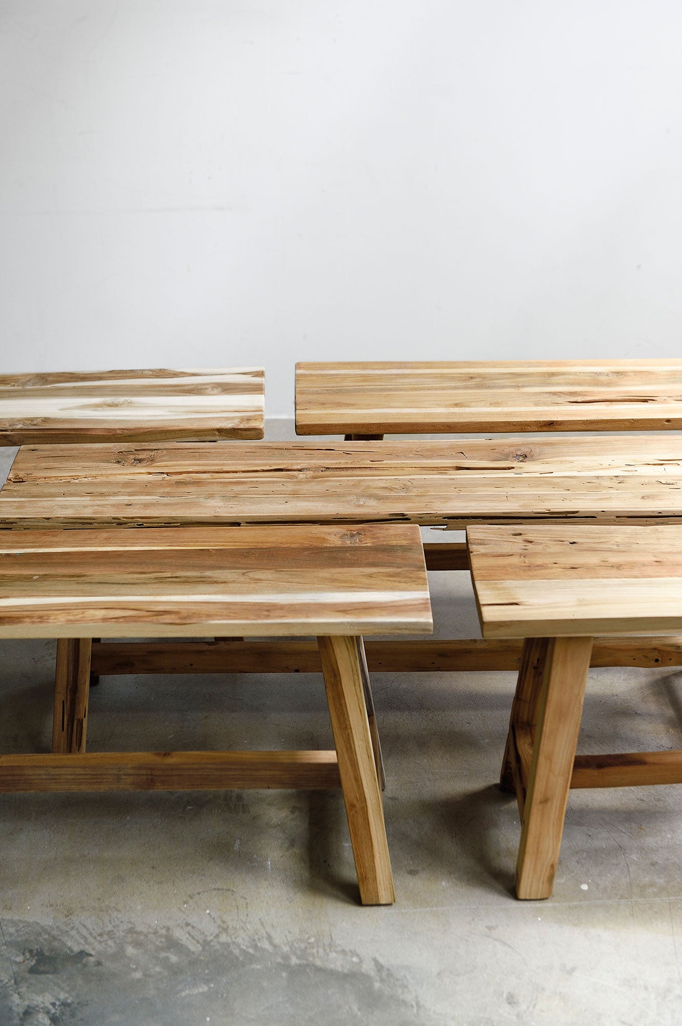 Reclaimed Teak Bench - Natural - L120cm - Furniture
