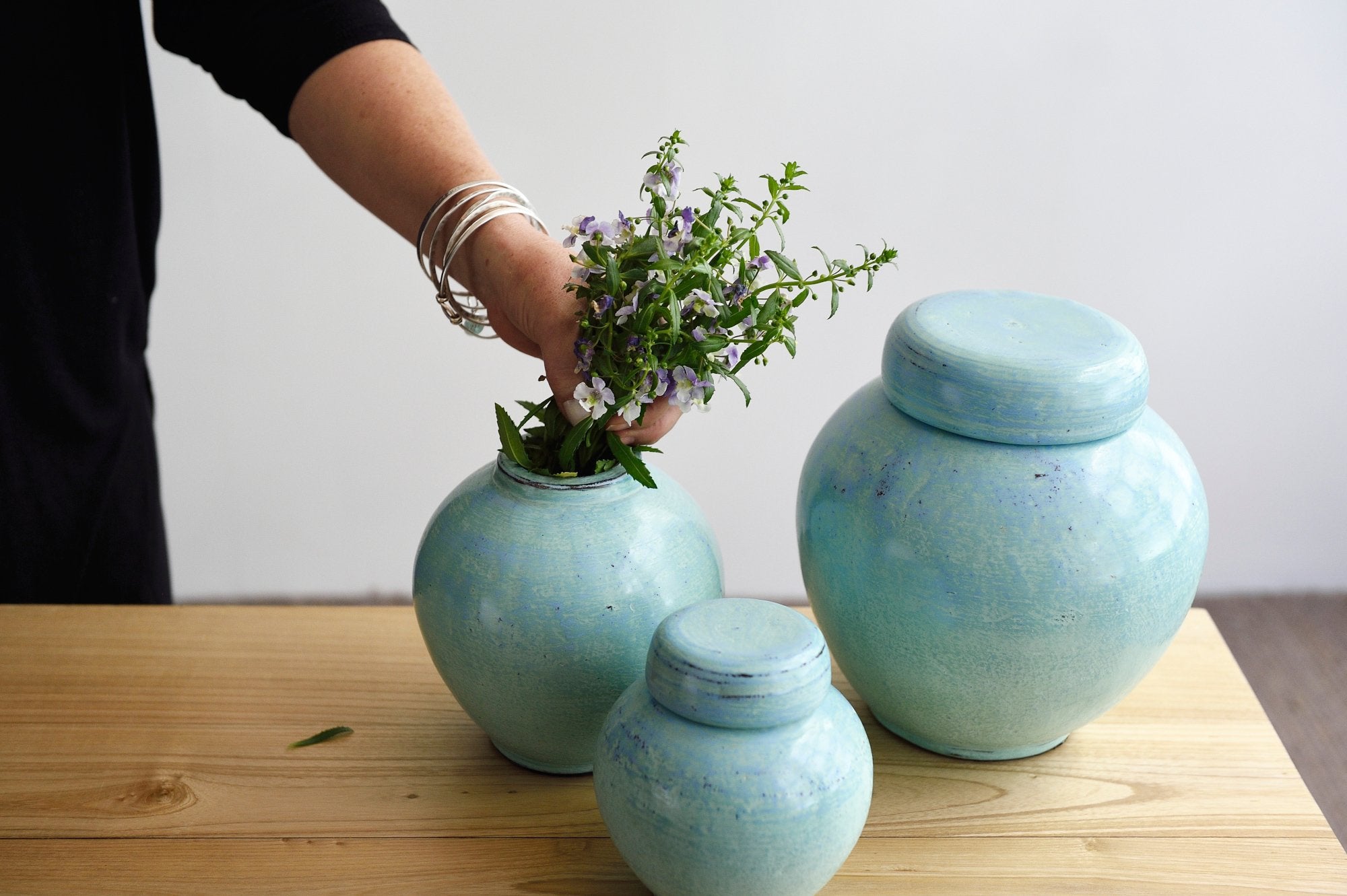 Blue Ginger Jar