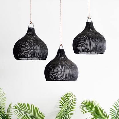 Bola Pendant Lampshade Black