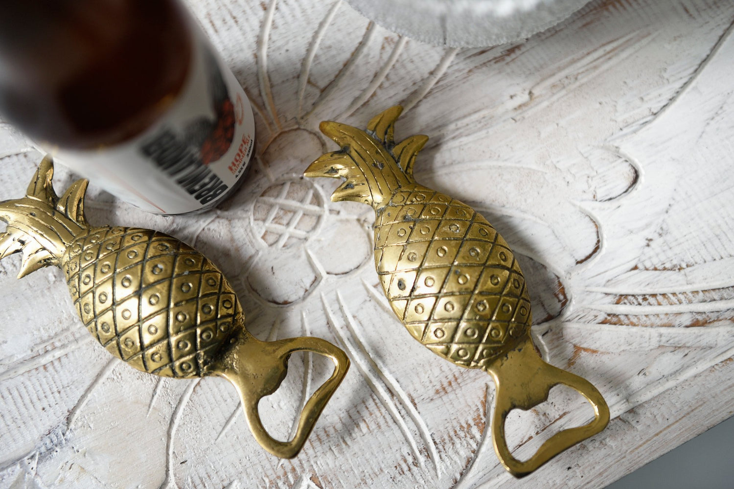 Brass Pineapple Bottle Opener – Island Living