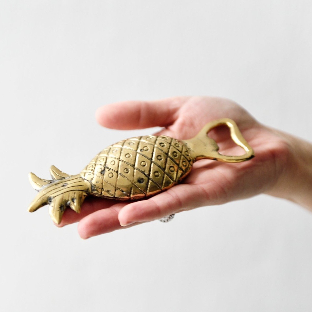 Brass Pineapple Bottle Opener – Island Living