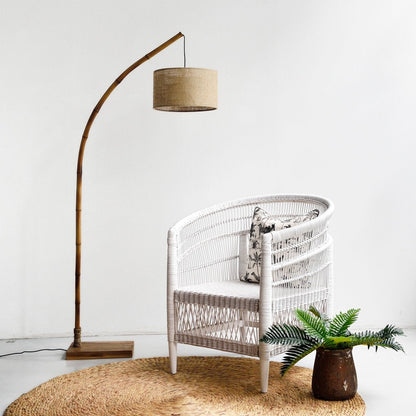 Bungalow standing lamp by Island Living