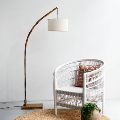 Bungalow standing lamp by Island Living