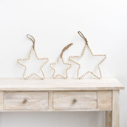 Christmas Star in Natural Colour