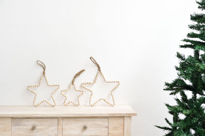 Christmas Star in Natural Colour