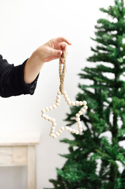 Christmas Star in Natural Colour