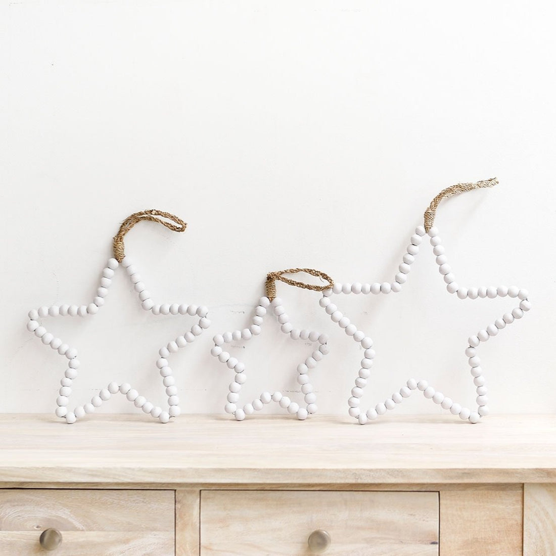 Christmas Star in White Colour