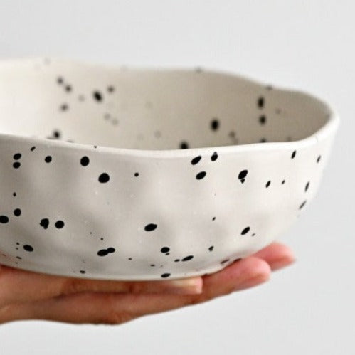 Speckle Polka Cereal Bowl