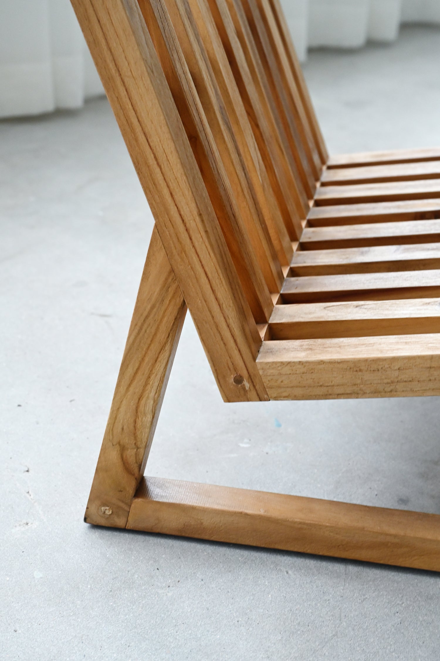 Lego Chair with Indoor Cushion