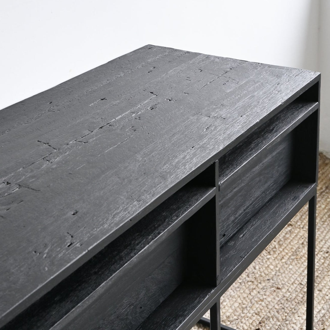 Lola 3 Drawer Sideboard - 180cm - Black