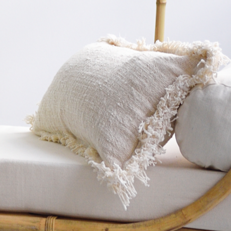 Luxe Fringed Cushion - 60cm x 35cm - Default