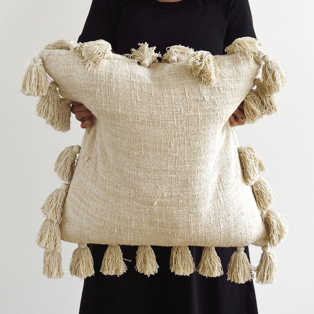 Luxe Tassel Cushion