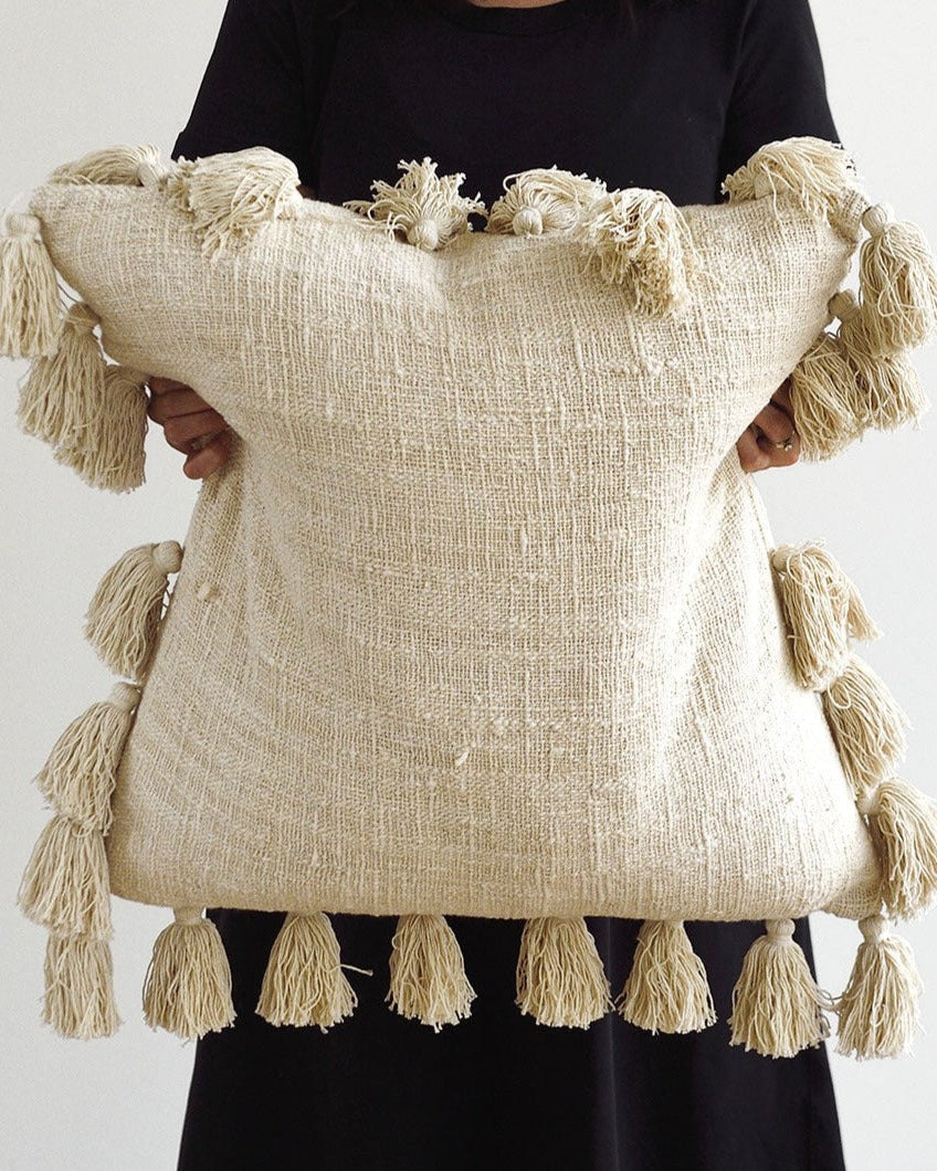 Luxe Tassel Cushion
