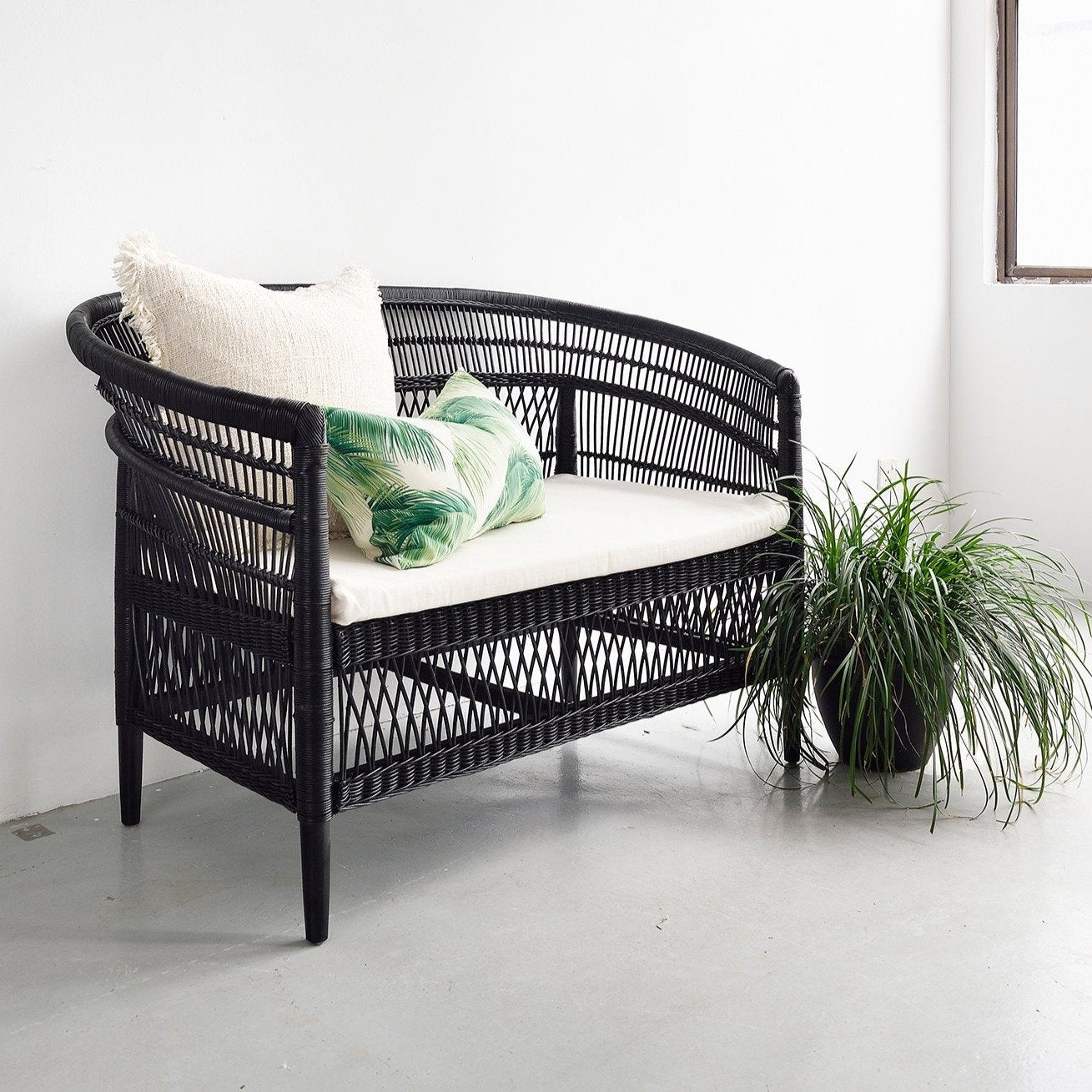 Malawi Sofa - Black - One size - Furniture