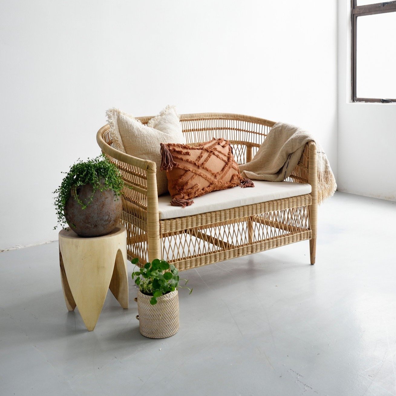 Malawi Sofa - Natural - Furniture - Island Living