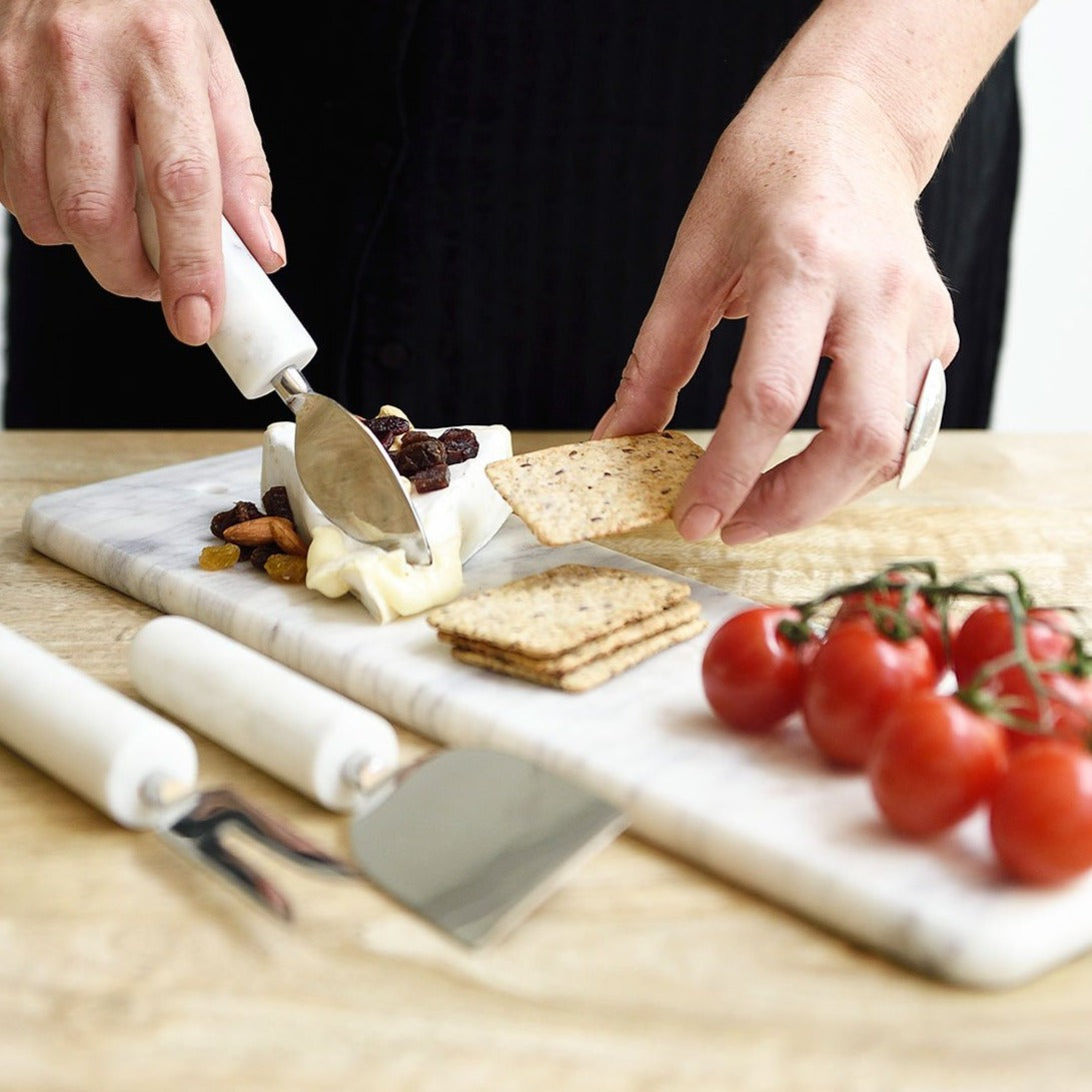 Long Marble Cheese Board