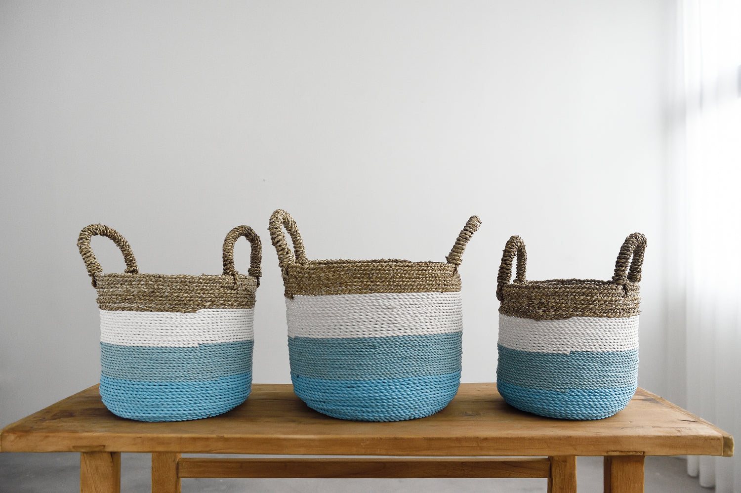 Mykonos Banana Leaf Basket