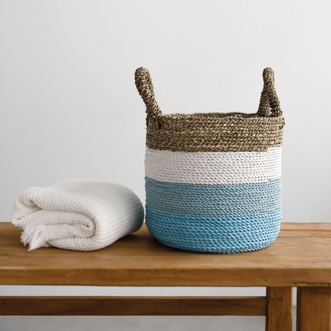Mykonos Banana Leaf Basket