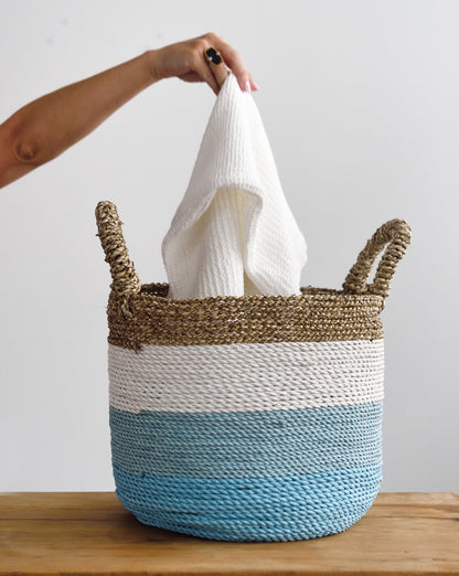 Mykonos Banana Leaf Basket