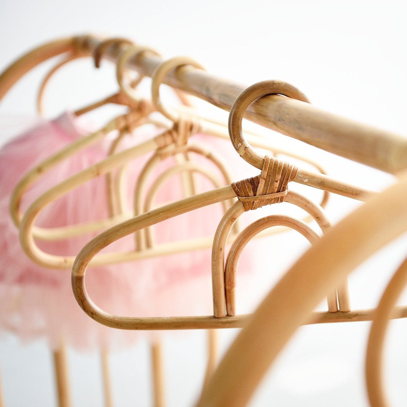 Rattan Coathangers - Baby