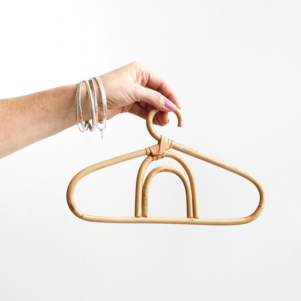 Rattan Coathangers - Baby