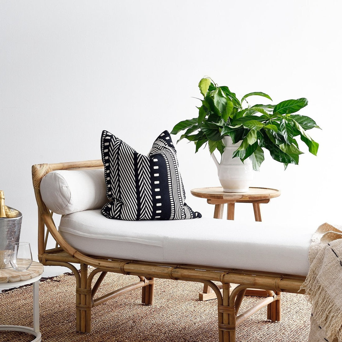 Rattan Island Daybed - Furniture - Island Living