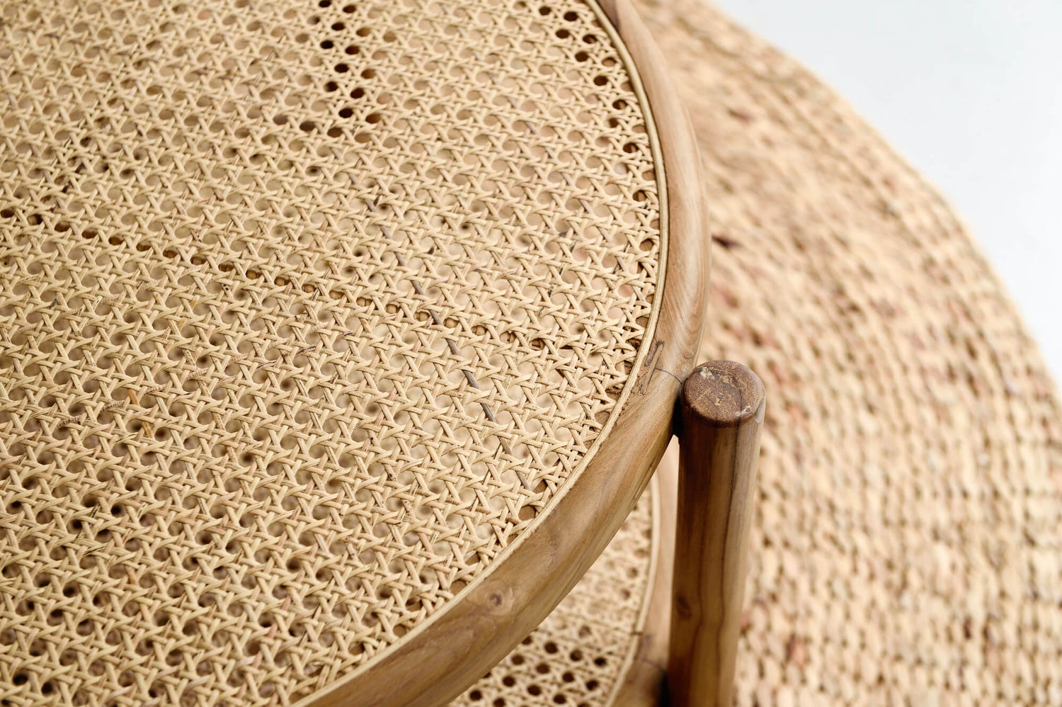 Rattan Coffee Table - 70cm - Furniture