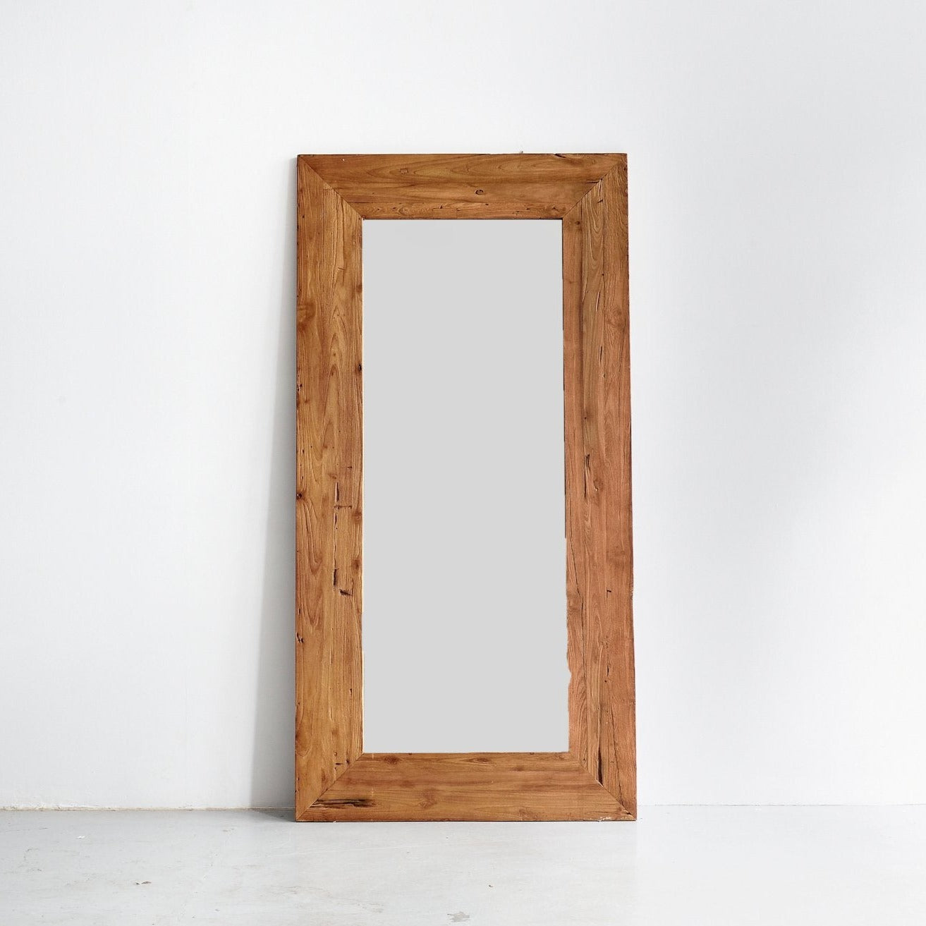 Reclaimed Teak Mirror - 100cm x 200cm - W100cm x H200cm - 