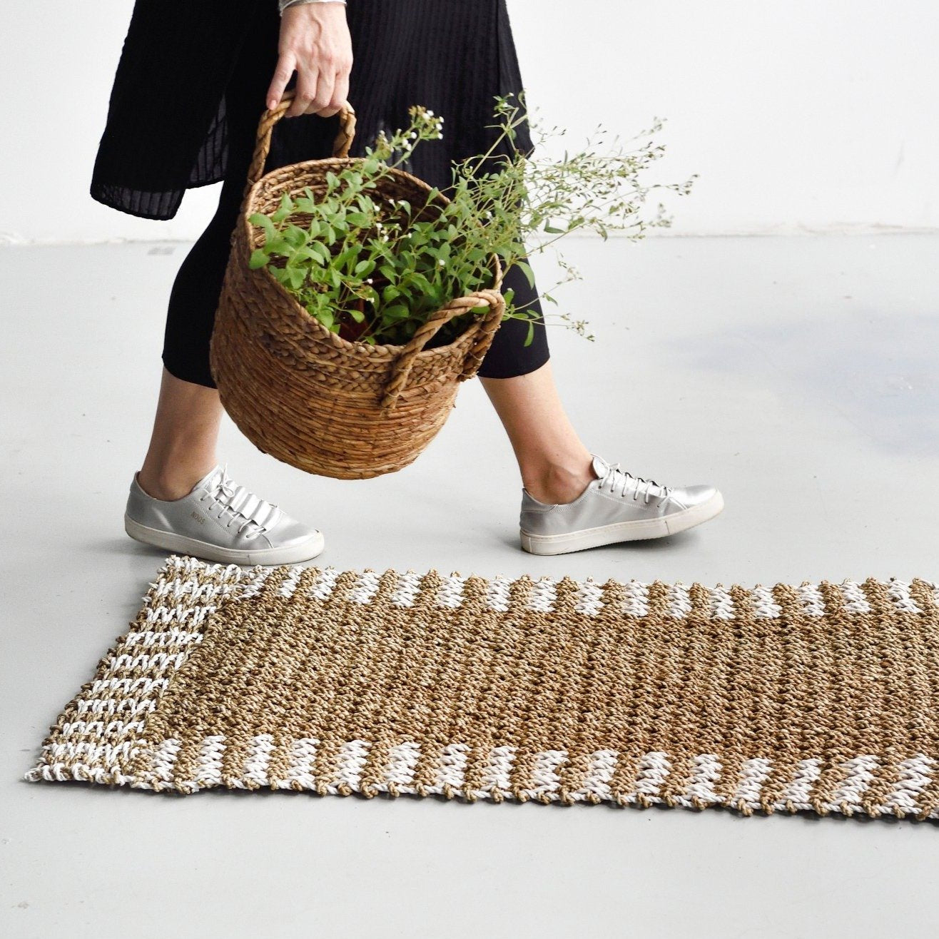 Rectangle Pattern Floor Mat – Island Living